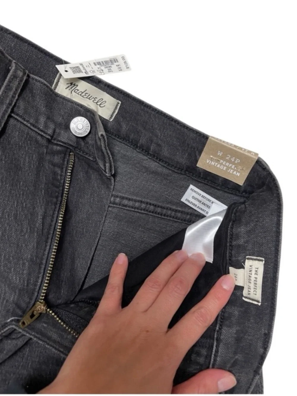Madewell The Perfect Vintage Jean with magic pockets 24P